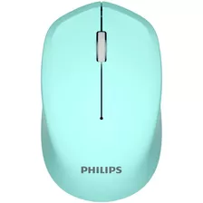 Mouse Philips M344 Inalambrico Celeste