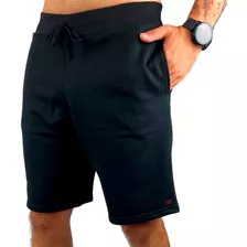 Jogo C/4 Bermudas Moleton Marca Masculina Shorts De Academia