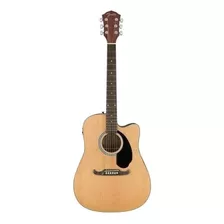 Violão Eletroacústica Fender Alternative Fa-125ce Para Destros Natural Nogueira Brilhante