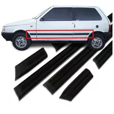 Baguetas Fiat Uno 3 Ptas Scr 1992 Al 2001 6 Piezas Silvaflex