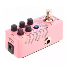 Pedal Mooer 6 Tipos De Delay E Looper - D7 Cor Rosa