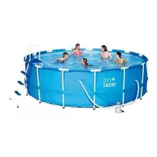 Piscina Bel Life Armação 16.000l + Filto 220 V + Cobert 4,57