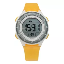 Reloj Pulsera Eurotime Digital Crono, Alarma, 100mts Y Luz