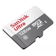 Tarjeta De Memoria Sandisk Sdxc Microsd128gb Ultra Con Adaptador Sd 128gb