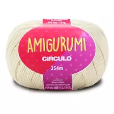 Fio Amigurumi - Circulo - Artesanato Em Croche E Trico Cor 8176-off White