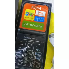 Celular Flip Flijo 4 Folder Básico Negro Impecable Leer!!.