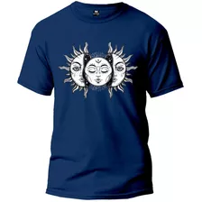 Camiseta Manga Curta Eclipse Sol E Lua Melhor Qualidade 2021