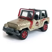 Carrinho Matchbox 93 Jeep Wrangler Jurassic World