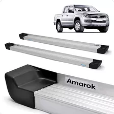 Estribo Amarok Cabine Dupla 2019 2020 2021 Aluminio Cromado