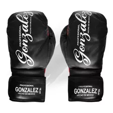 Guantes Boxeo González Cordón/ Velcro Entrenamiento Box Ngro