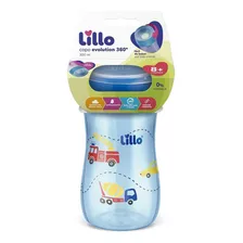 Copo De Treinamento Infantil 360° Evolution 300ml Azul Lillo