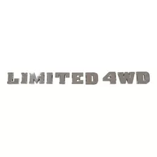 Emblema Limited 4wd 4runner Lateral ( Incluye Adhesivo 3m) 