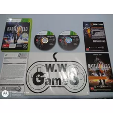 Xbox 360 - Battlefield 3 - Jogo Europeu Original 2 Discos.