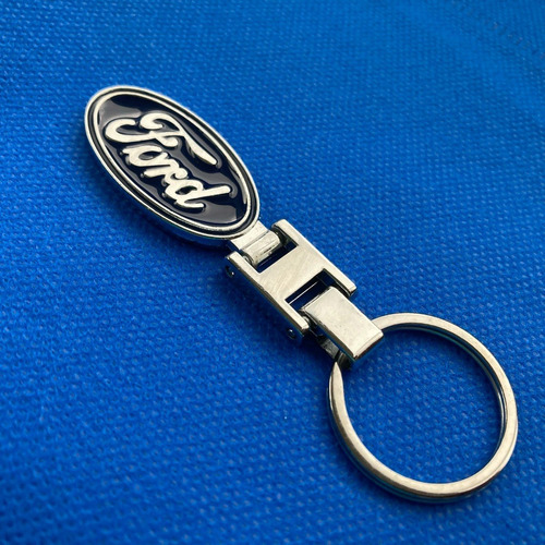 Llavero Emblema Ford Logo Metal 3d Foto 4