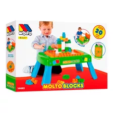 Mesita Creativa 20 Bloques Molto Blocks Ploppy 373371