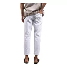 Jean Mom Hombre Varios Talles Pantalón Roturas Recto