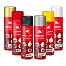 6 - Tinta Spray Alta Temperatura 600ºc Colorart Todas Cores