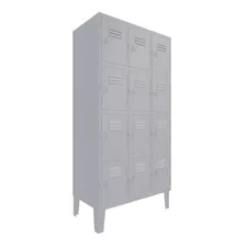 Lockers 3 Cuerpos 12 Puertas