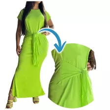 Vestido Elegante Moda Jovem Evangélica Longo Estiloso