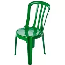Kit Com 10 Cadeiras Plásticas Color Certificadas 182kgs