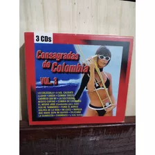 Consagradas De Colombia Vol.3 3cds Cd #046