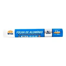 Rollo De Aluminio 10,5 Mic. - 7,5mts X 30cm - 25 Unidades