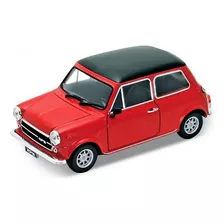 Mini Cooper 1300 - Icono Clasico Ingles Rojo - R Welly 1/24