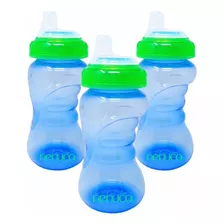 Nenuco 3 Vasos Entrenadores Antiderrames Para Bebés Y Niños Color Azul