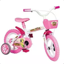 Bicicleta Aro 12 Turminha Guara Feminina - Styll Kids Cor Rosa