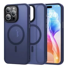 Carcasa Mate Para iPhone (varios) Funda Magnética Traslucida