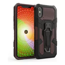 Funda Case Para Samsung A30s New Robot Con Gancho Marron