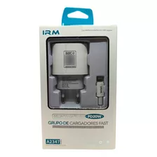 Cargador Rapido Para iPhone 20w Certificado Sec - Irm 