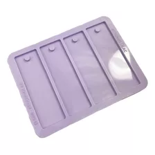 Molde De Silicone Tag/mini Marca-páginas Retangular