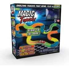 Ontel Magic Tracks - Racetrack Flexible Flexible Que Brilla.