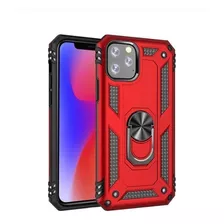 Estuche Antigolpes Para iPhone 11 Pro Lujo Anillo 360 Grados