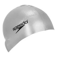 Touca Natação Speedo Flat Cap Prata Tamanho Único