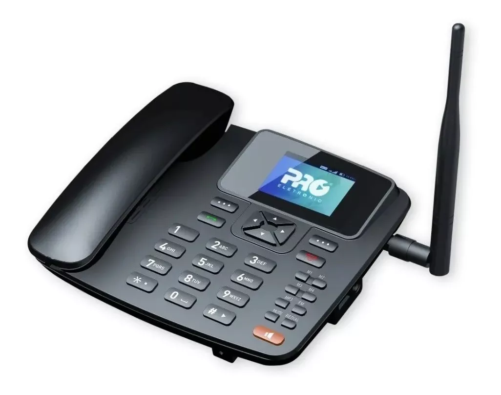 Telefone Celular De Mesa Rural Wifi Proeletronic 4g 5040w