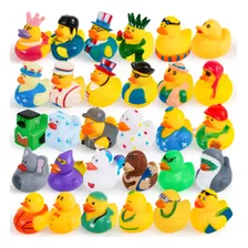 Joyin 30 Patos De Goma, Surtido De Mini Juguetes De Pato De