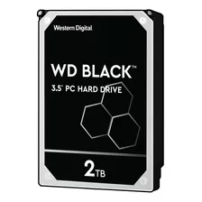 Disco Duro Interno Western Digital Wd Black Wd2003fzex 2tb Negro