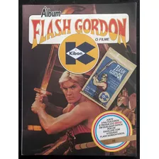 Album De Figurinhas Flash Gordon Kibom Completo + Pacotinho 