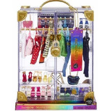 Rainbow High Deluxe Fashion Closet/armario MuÃ±ecas +31piezas