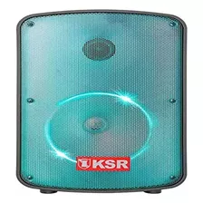 Kaiser Ksw-1108 Bocina 8 Luz Tipo Flama Ksr-link, Recargabl