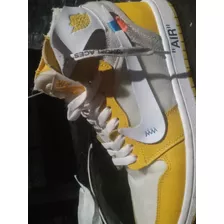 Off-white (tm) Nike Air Jordan 1 (canary Yellow ) Aj1