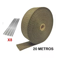 Fita Térmica Termotape Titanium 20 Metros + 08 Zip Tie
