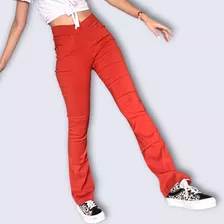 Calça Bengaline Flare Feminina