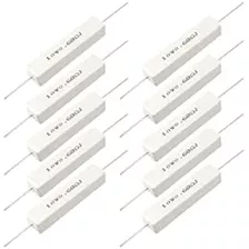 Kit 10 - Resistor Potencia 68 Ohms 10w ( Cimento Cerâmica ) 