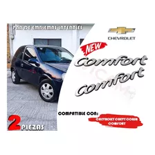 Par De Emblemas Laterales Chevrolet Chevy Corsa Comfort 