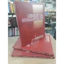 Livro Coleção - Gênios Da Humanidade - Completa Em 3 Volumes - Usados - Bloch Editores - Texto Isaac Asimov [1980]