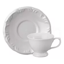 Xícara De Café Com Pires 70ml Porcelana Schmidt - Mod. Pomerode 