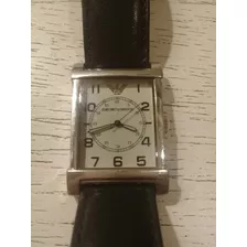 Reloj Pulsera Armani Correa De Cuero